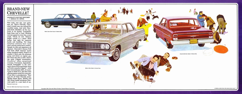 1964 Chev Chevelle Brochure Page 5